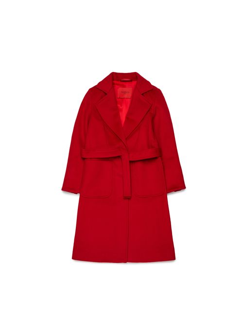 Cappotto, bambina, logato.